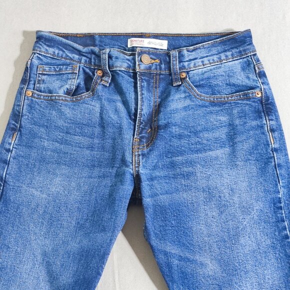 Signature by Levi Strauss jeans men's size W29/L30 (28) denim blue Regular Taper - Picture 2 of 15